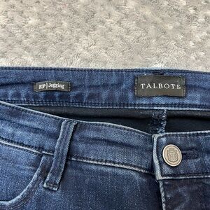 TALBOTS Women's Blue Jeggings Size 10P